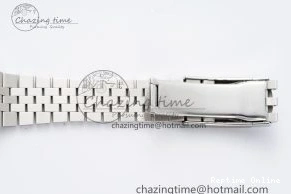 0410 DateJust 41 SS Fluted Bezel KING 1:1 Best Edition 904L Steel Gray Green Roman Dial on Jubilee Bracelet VR Contemporary 2204